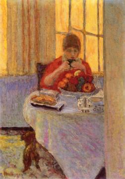 Breakfast Artwork by Pierre Bonnard