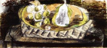 Basket with Fruit Artwork by Georges Braque