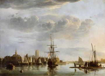View of Dordrecht Artwork by Aelbert Cuyp