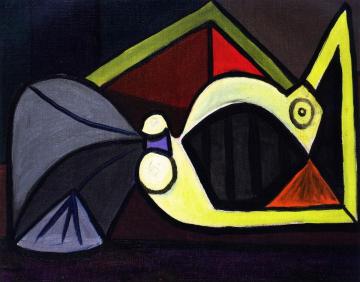 Composition Artwork by Oscar Dominguez