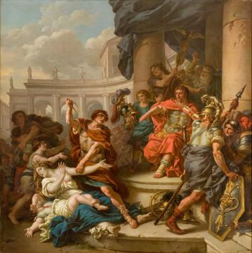 Firmness Of Jubellius Taurea Artwork by Jean-Jacques Lagrenée