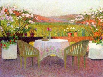 Le terrasse de Marquayrol Artwork by Henri Martin