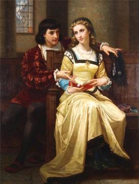Romeo And Juliet Artwork by Hugues Merle