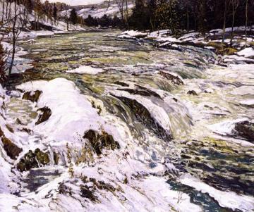 The Rapids Artwork by Walter Elmer Schofield