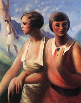 Class Reunions Artwork by Guy Pene Du Bois