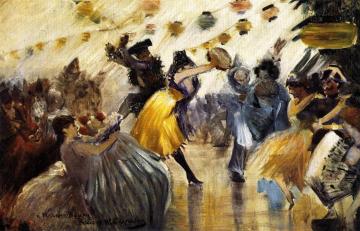 Masquerade Ball Artwork by Robert William Chambers