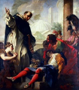 Miracle of St. Dominic Artwork by Antonio Balestra