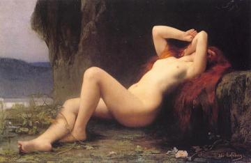 Mary Magdalen In The Grotto Artwork by Jules Joseph Lefebvre