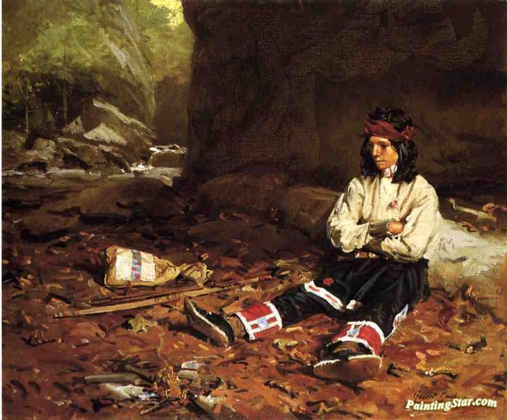 The Young Hunter Artwork by William Gilbert Gaul