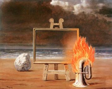 La Belle Captive Artwork by Rene Magritte