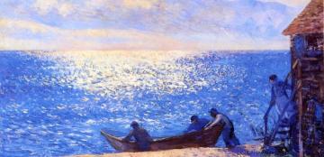 Setting Out To Sea Artwork by Gifford Beal