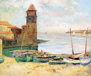 Port de Collioure Artwork by Henri Martin
