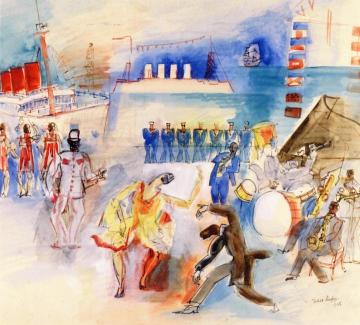 Joséphine Baker Artwork by Raoul Dufy