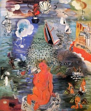 Amphirite Artwork by Raoul Dufy