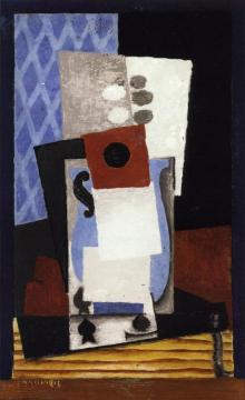Jug and Card Artwork by Louis Marcoussis