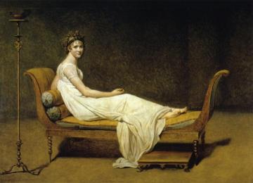Juliette Recamier Artwork by Jacques Louis David