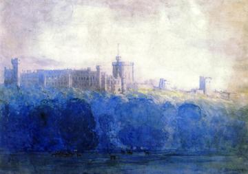Windsor Castle Artwork by Sir Arthur Streeton