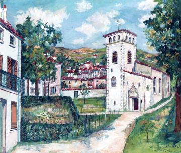 Church Of Saint-bernard Artwork by Maurice Utrillo