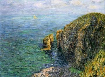 La Banche, Haute Mer, Cap Frehel Artwork by Gustave Loiseau