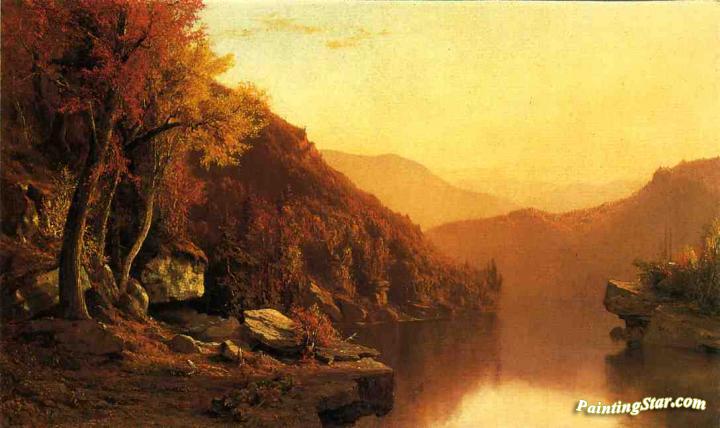 Shawanagunk Mountains, Autumn Artwork by Jervis McEntee