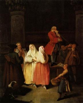The Soothsayer Artwork by Pietro Longhi