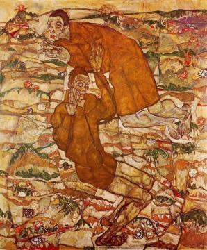 Levitation Artwork by Egon Schiele