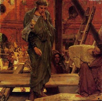 Architecture In Ancient Rome Artwork by Sir Lawrence Alma Tadema