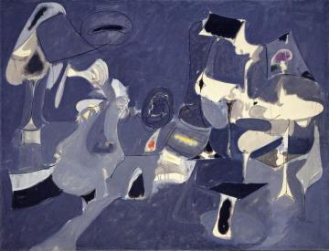 Soft Night Artwork by Arshile Gorky