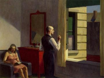 Hotel by a Railroad Artwork by Edward Hopper