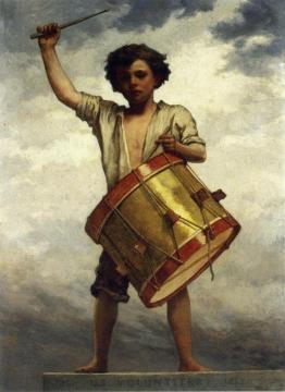 The Drummer Boy Artwork by William Morris Hunt