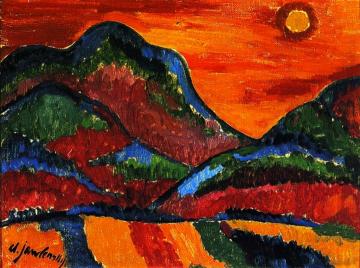 Oberstdorf Artwork by Alexej Jawlensky