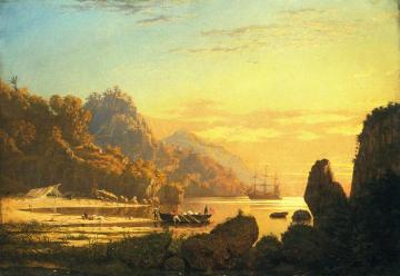 Smugglers Cove Artwork by Mortimer L. Smith