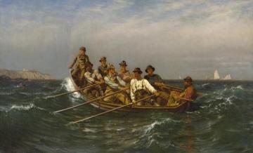 Pull For The Shore Artwork by John George Brown