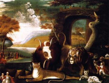 Peaceable Kingdom Artwork by Edward Hicks