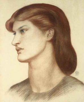 Alexa Wilding Artwork by Dante Gabriel Rossetti
