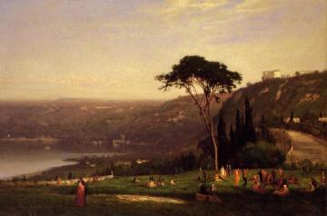 Lake Albano Artwork by George Inness