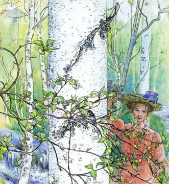 Spring Artwork by Carl Larsson