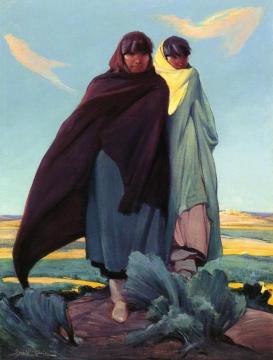 The Priestesses Artwork by Ira Diamond Gerald Cassidy