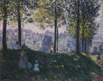 Afternoon in the park Artwork by Henri Lebasque