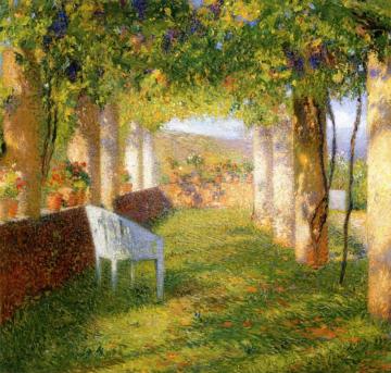 La Tonnelle Artwork by Henri Martin