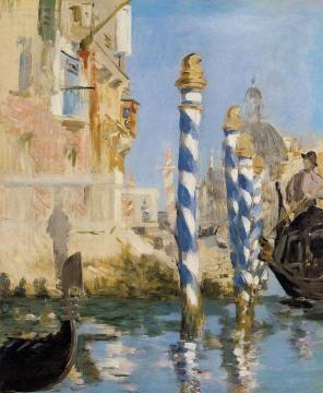 The Grand Canal, Venice Artwork by Edouard Manet