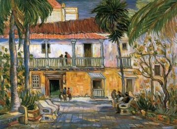 Bolivar Park, Cartagena Artwork by Reynolds Beal