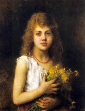 Spring Flowers Artwork by Alexei Harlamoff