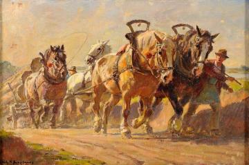 Viererzug Artwork by Julius Paul Junghanns