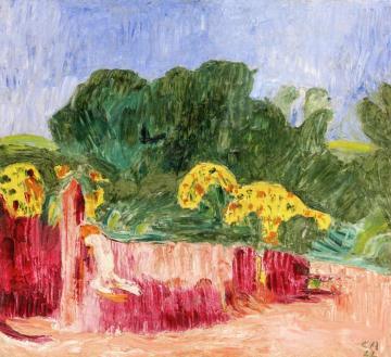 Landscape Artwork by Cuno Amiet
