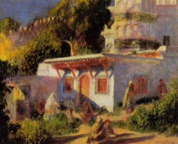 Mosque in Algiers Artwork by Pierre Auguste Renoir