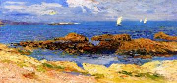 Environs De Saint-malo Artwork by Henri Martin