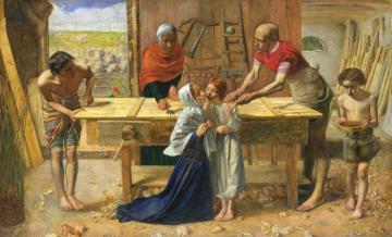 Christ In The House Of His Parents Artwork by Sir John Everett Millais