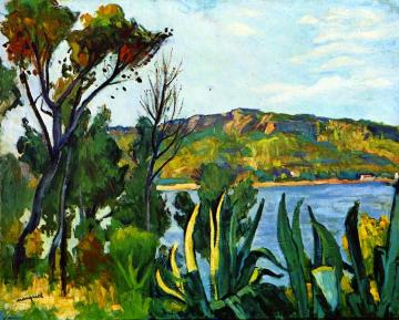 View Of Agay Artwork by Albert Marquet