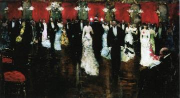 Bal A la Pracsidence Artwork by Jean Georges Beraud